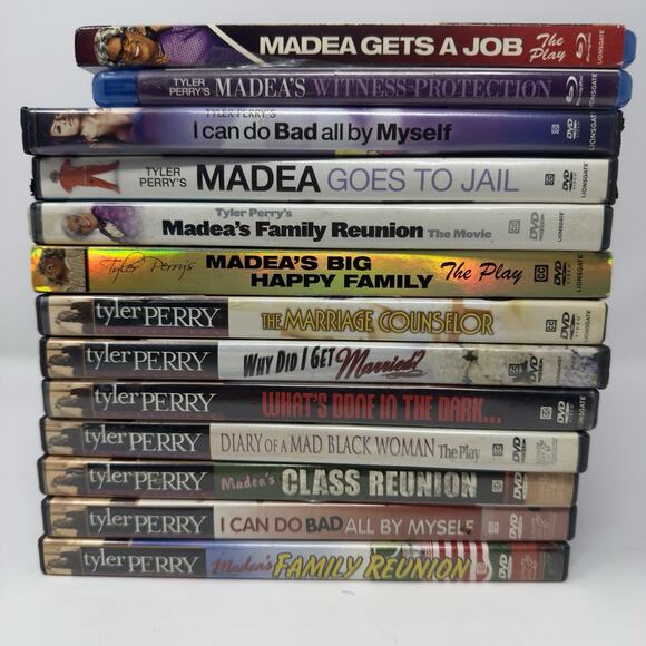 Tyler Perry: Movie Collection - Medea, Comedy, Theatre - Lot Of 13 - Picture 1 of 4